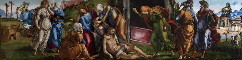 Lamentacja nad martwym Chrystusem - Luca Signorelli