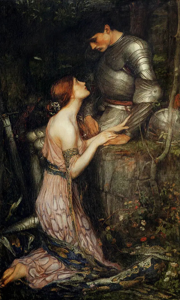 Lamia i żołnierz - John William Waterhouse
