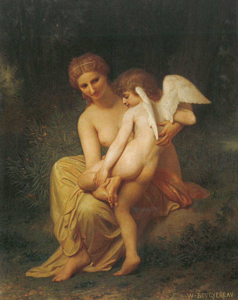 L’Amour blessé - Bouguereau