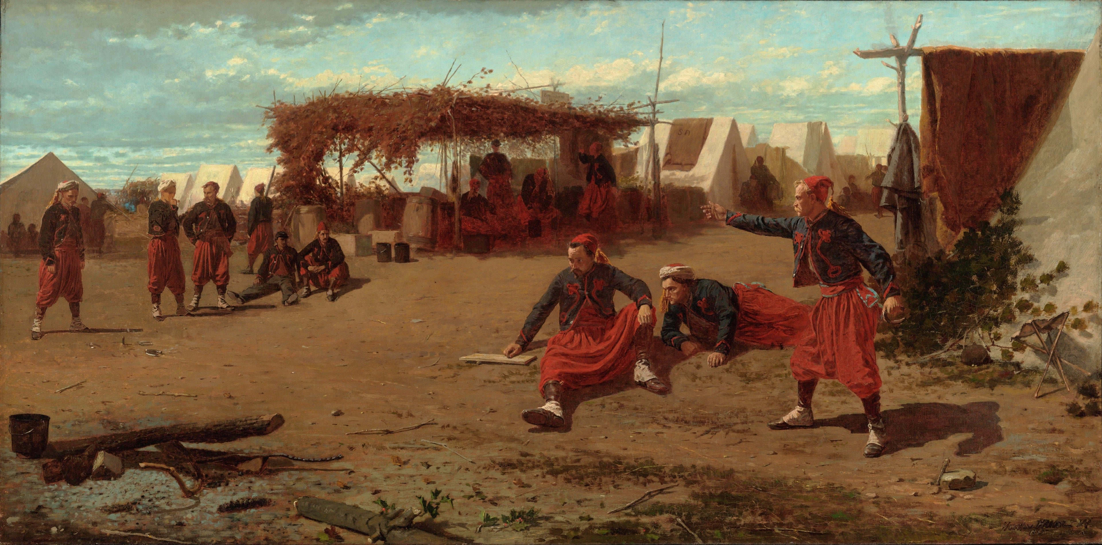 Lancer des quoits - Winslow Homer