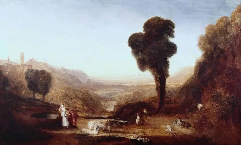 Krajobraz: Chrystus i kobieta z Samarii - J. M. W. Turner