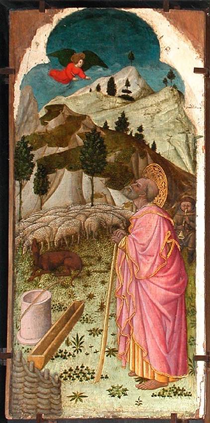 Anioł pojawia się u Joachima - Giovanni Francesco da Rimini