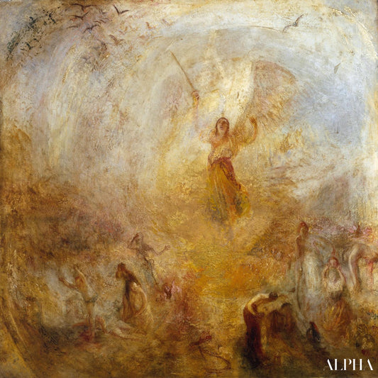 L'ange, debout au soleil - William Turner - Reproductions de tableaux et peintures haut de gamme