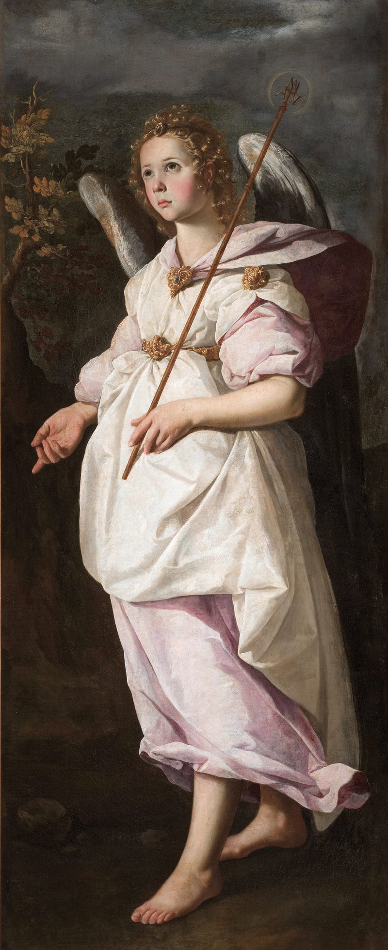 Anioł Gabriel - Francisco de Zurbarań