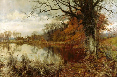 L’année douce se précipite vers sa fin. - Edward Wilkins Waite - Alpha Reproduction