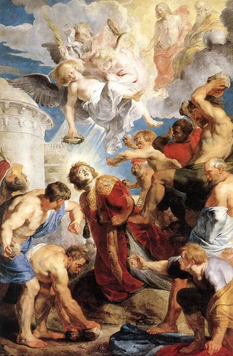 Skazanie świętego Szczepana - Peter Paul Rubens