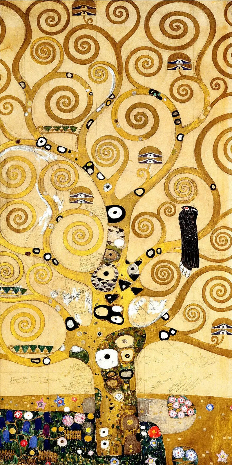 Drzewo Życia Centralne - Gustav Klimt