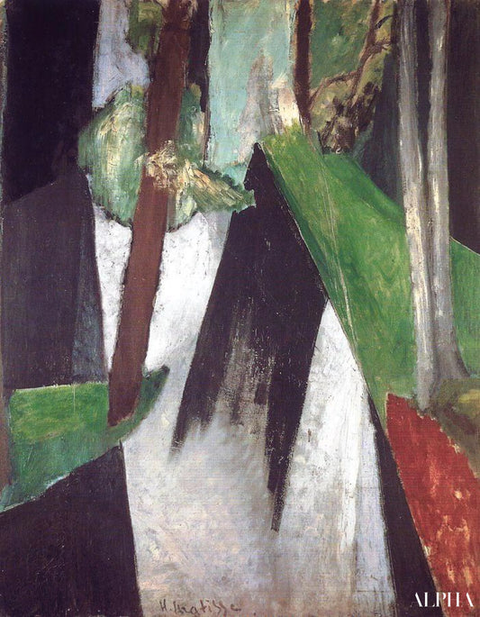 L'arbre du soleil dans le bois de Trivaux - Matisse - Reproductions de tableaux et peintures haut de gamme