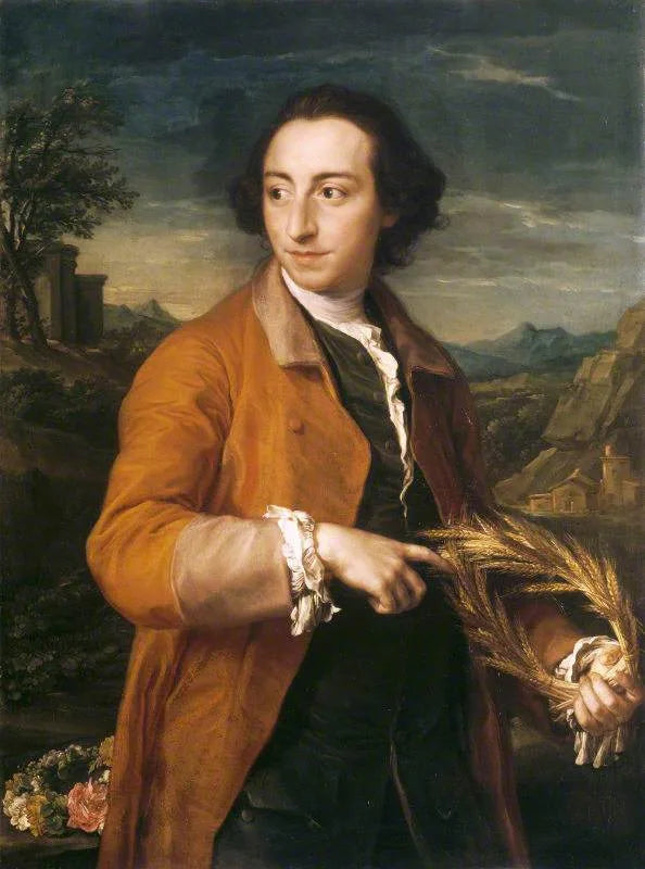 Lascelles Raymond Iremonger (1718/19–1793) z koronami kukurydzy i róż - Pompeo Batoni