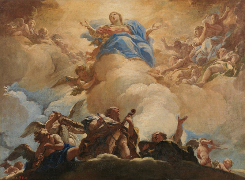 Wniebowzięcie Najświętszej Maryi Panny - Luca Giordano