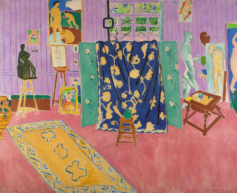 Różowa pracownia - Henri Matisse