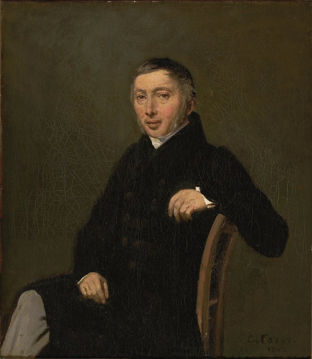 Laurent-Denis Sennegon - Jean-Baptiste Camille Corot image 1 tableau peint à l’huile sur toile
