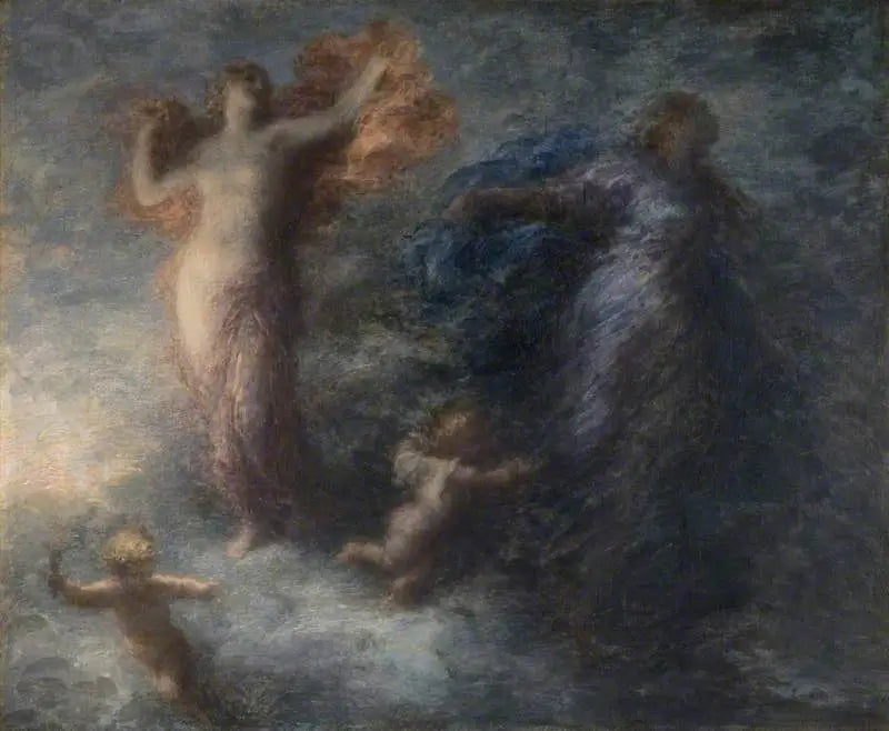 L’Aurore et la Nuit - Henri Fantin-Latour - Alpha Reproduction