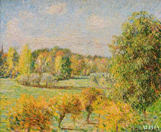 L'automne à Eragny - Camille Pissarro - Reproductions de tableaux et peintures haut de gamme
