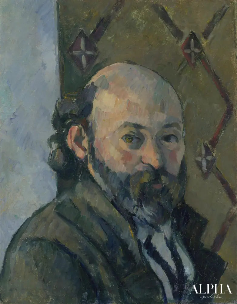 L'autoportrait de Paul Cézanne - Reproductions de tableaux et peintures haut de gamme