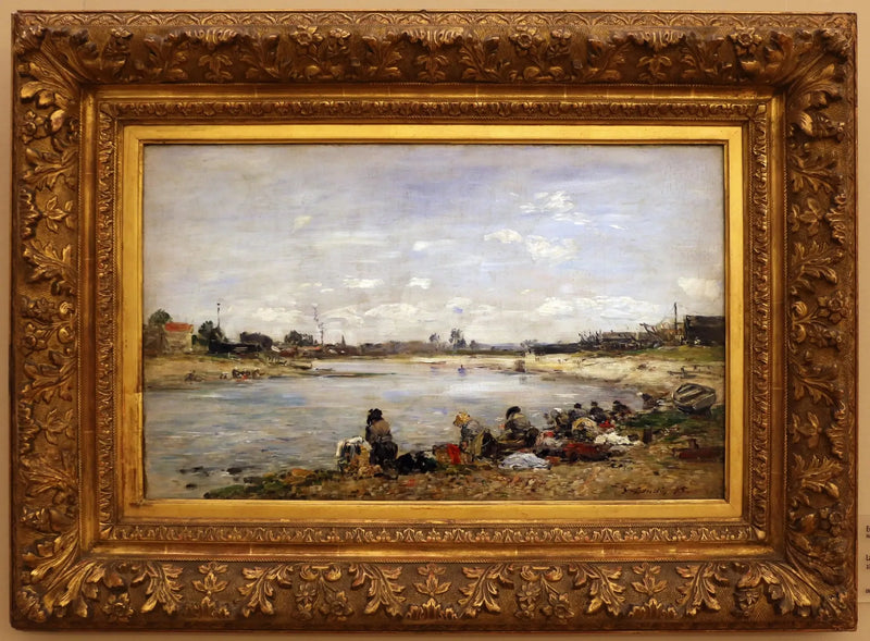 Mycie - Eugène Boudin