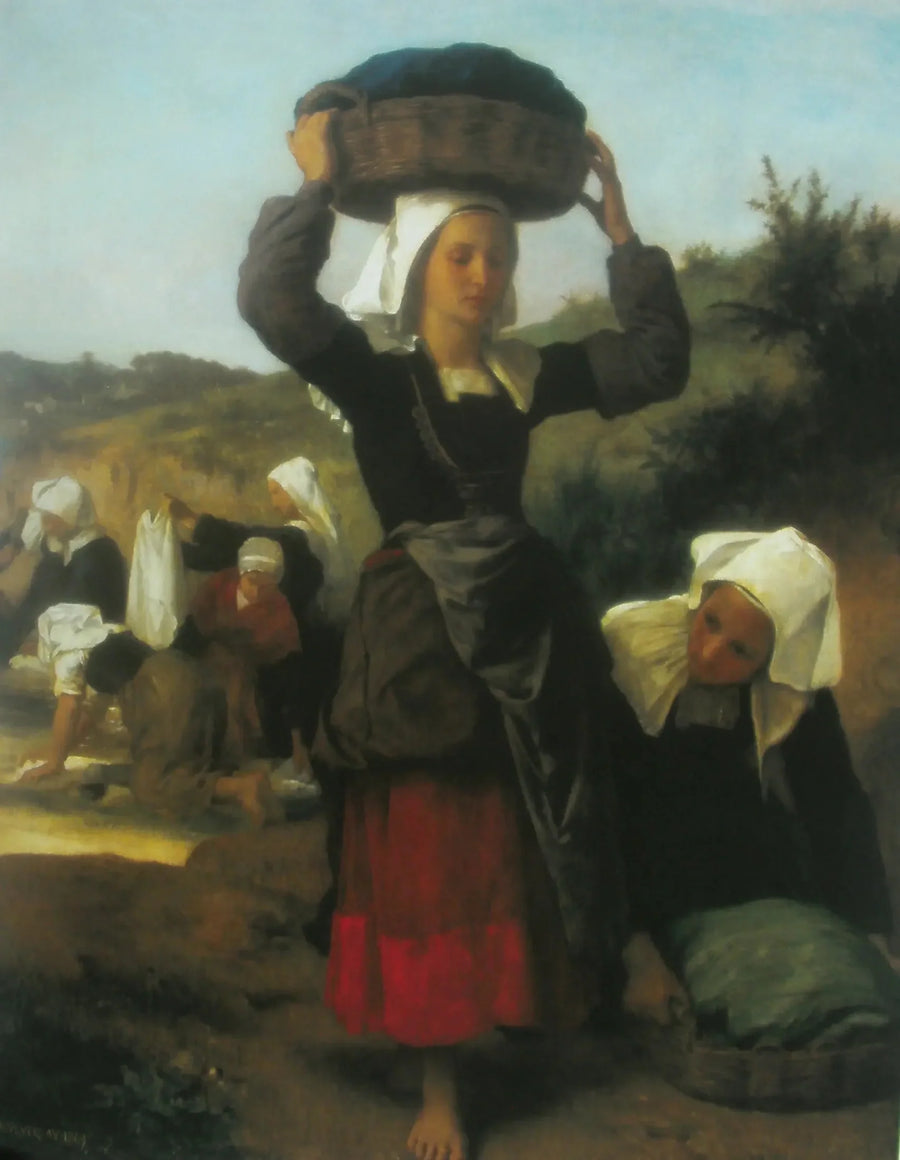 Praczki z Fouesnant - Bouguereau