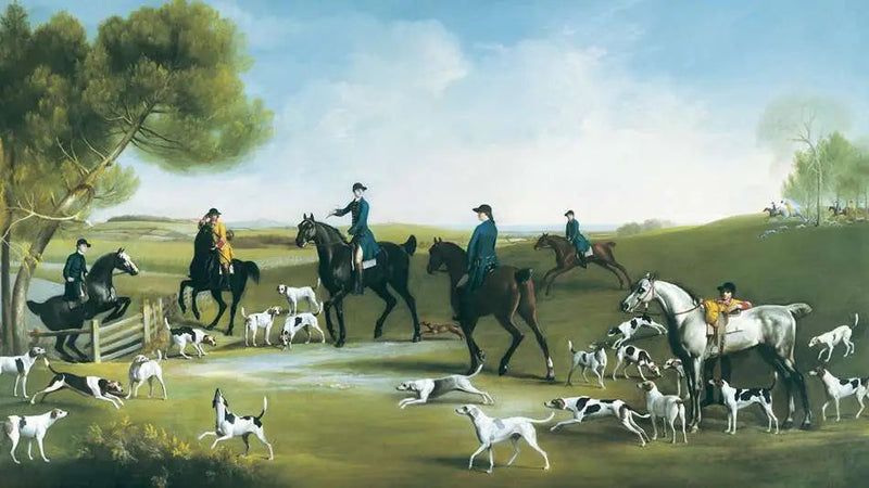 Trzeci książę Richmond z polowaniem Charlton - George Stubbs
