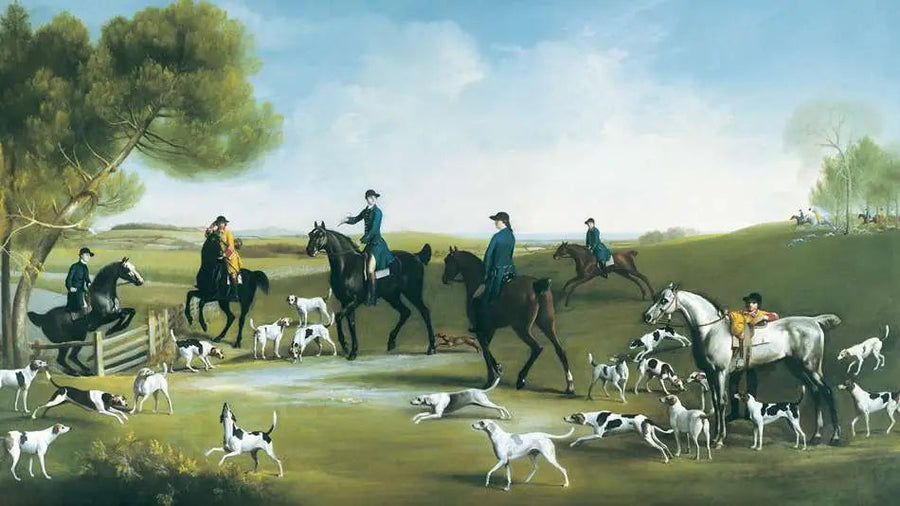 Trzeci książę Richmond z polowaniem Charlton - George Stubbs