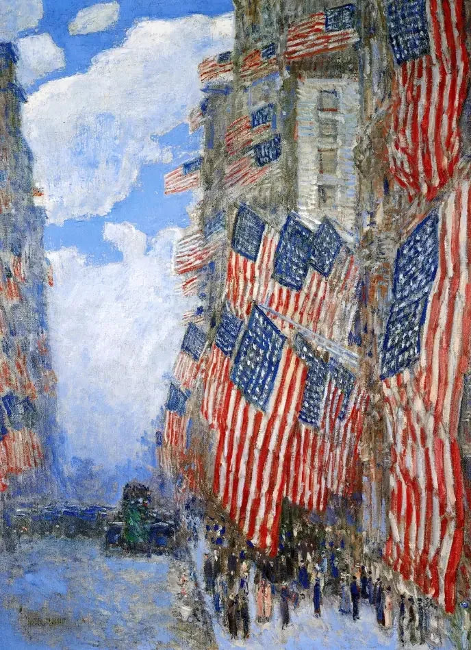 4 lipca 1916 - Childe Hassam