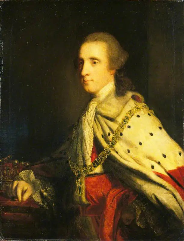 Czwarty książę Queensberry („Old Q”) w roli hrabiego Marcha - Joshua Reynolds