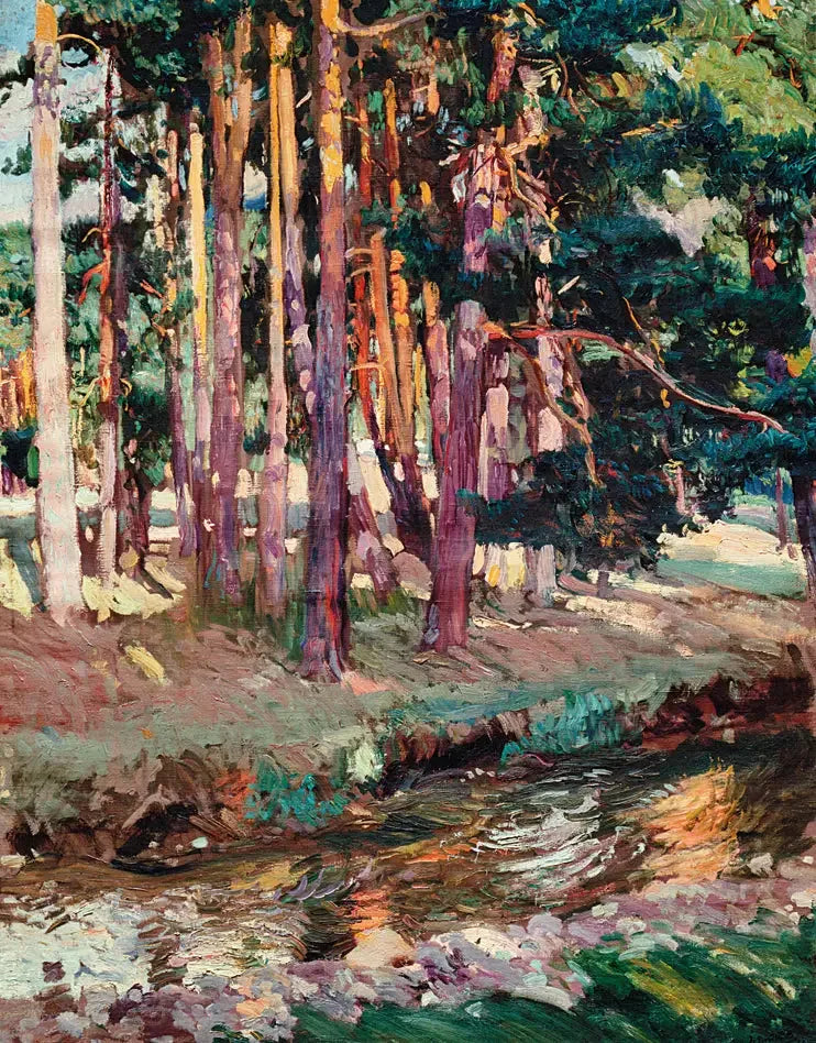 Kąpiel królowej, Valsaín - Joaquín Sorolla