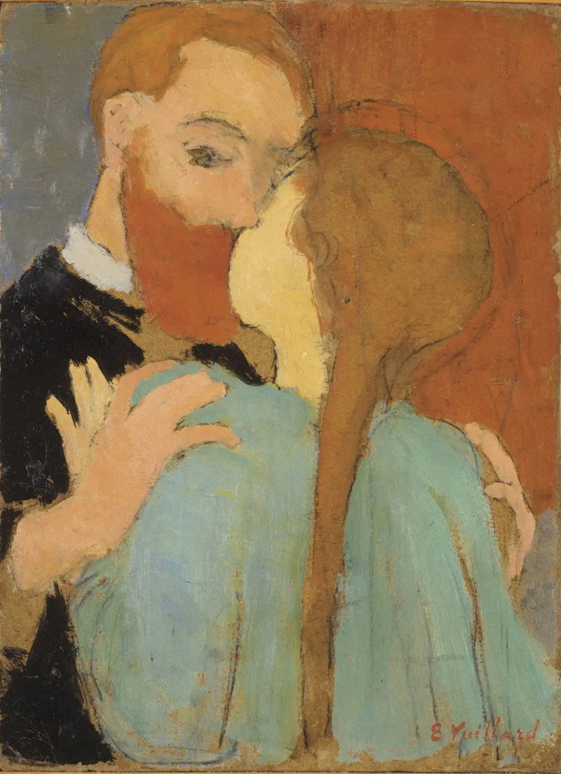 Pocałunek - Édouard Vuillard
