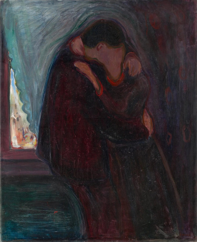 Całowanie - Edvard Munch