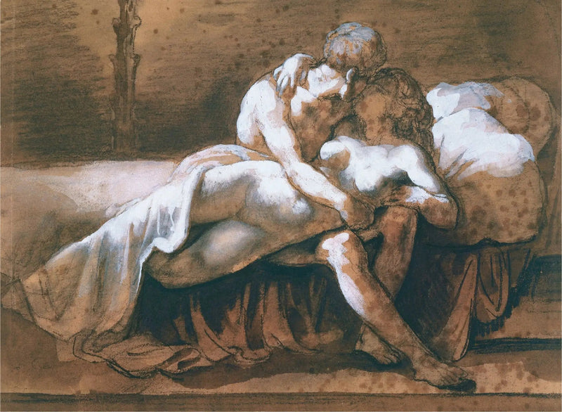 Całus - Théodore Géricault