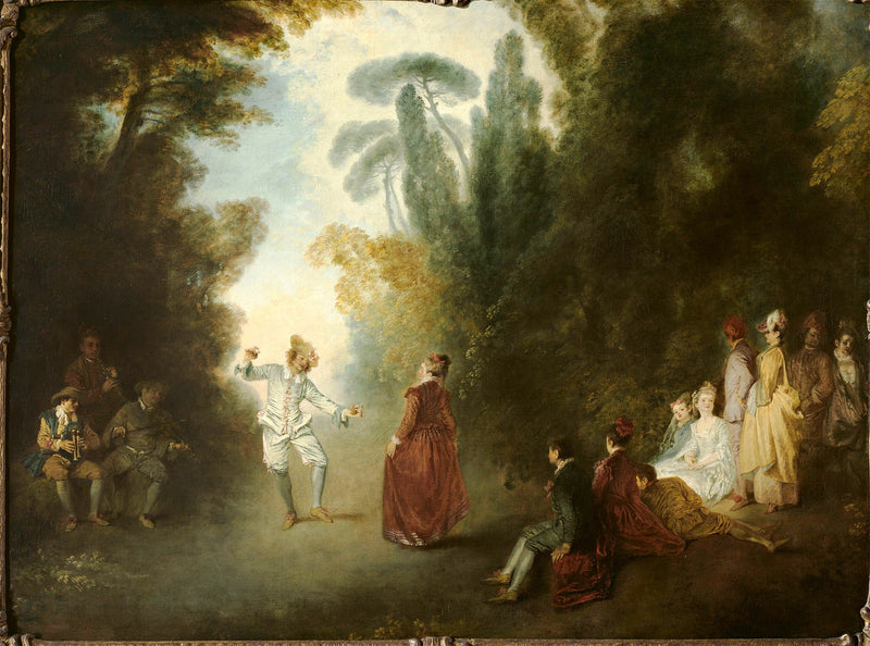 Bal na wsi - Antoine Watteau