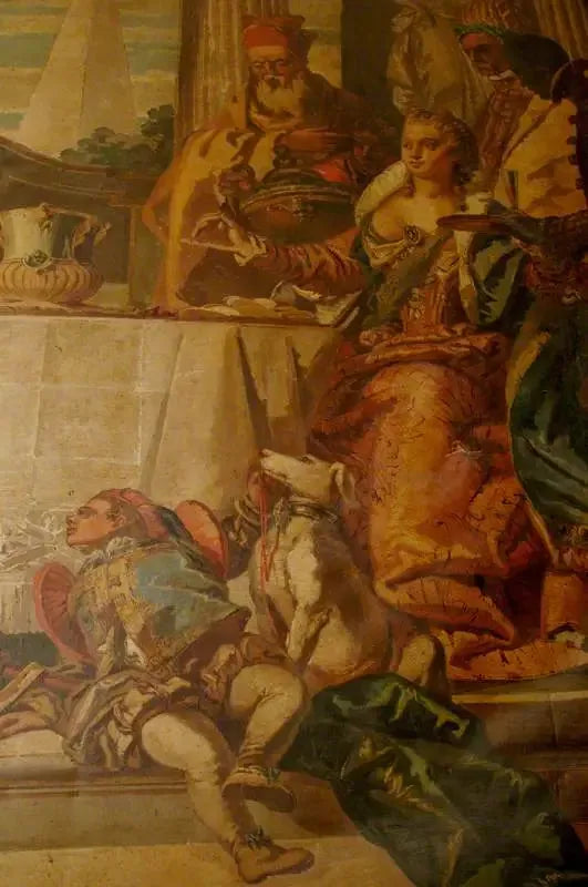 Uczta Kleopatry (detal) - Giovanni Battista Tiepolo