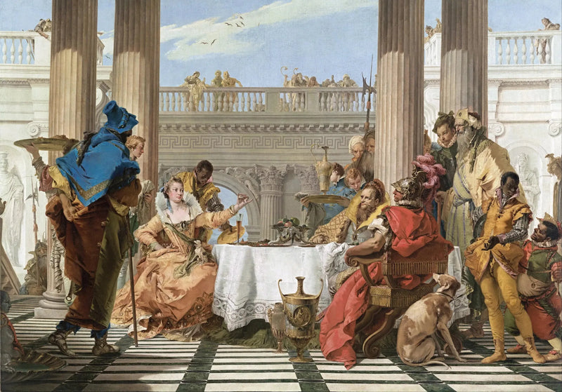 Uczta Kleopatry - Giovanni Battista Tiepolo