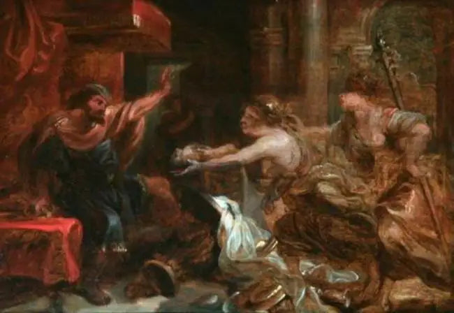 Le banquet de Térée (Ovide, Métamorphoses, VI, 647-674), après 1636 - Peter Paul Rubens image 1 copie de tableau peinte à la main
