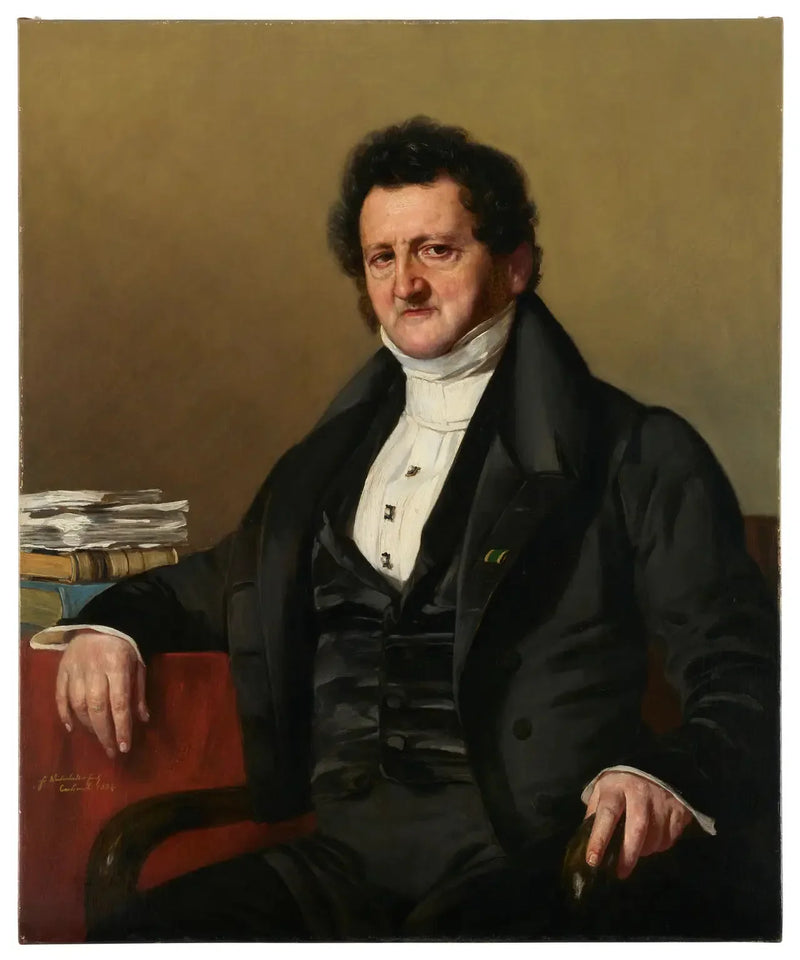 Bankier David Seligmann, Freiherr von Eichthal - Franz Xaver Winterhalter