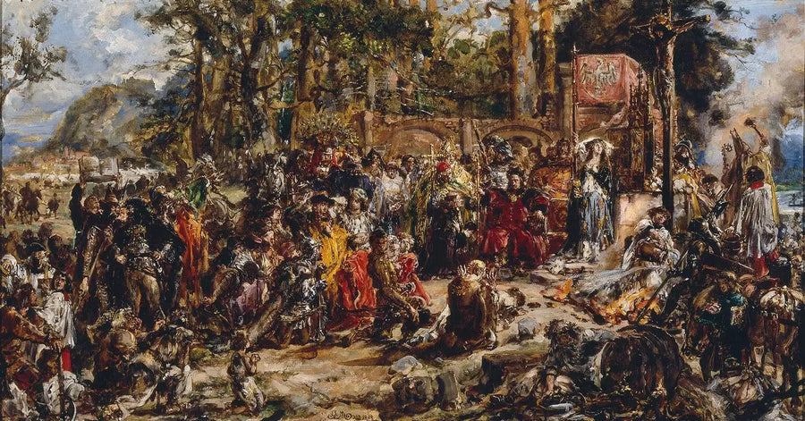 Chrzest Litwy - Jan Matejko