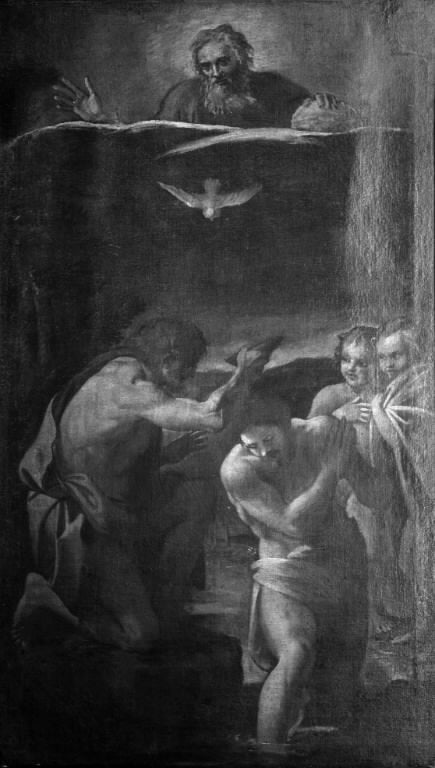 Chrzest Chrystusa - Annibale Carracci