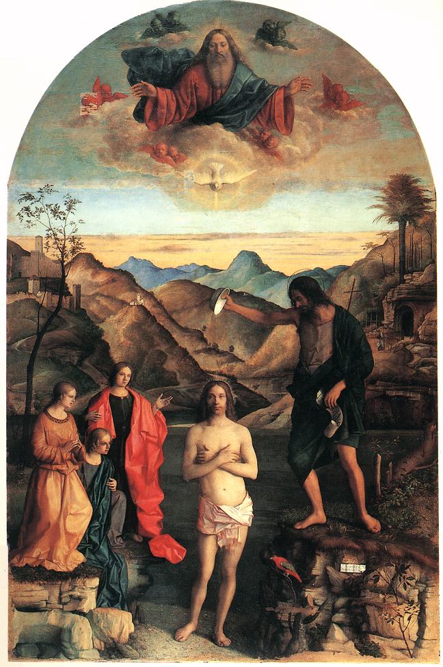 Chrzest Chrystusa - Giovanni Bellini