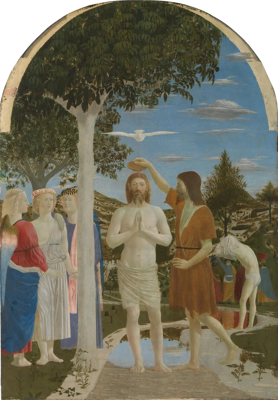 Chrzest Chrystusa - Piero della Francesca