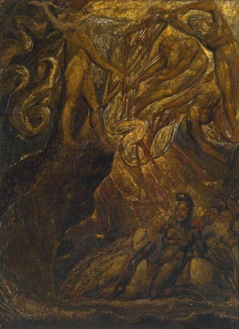 Barde, od Gray - William Blake
