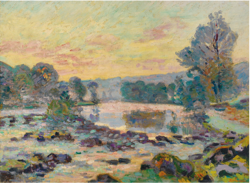 Zapora Génétin, Crozant - Armand Guillaumin