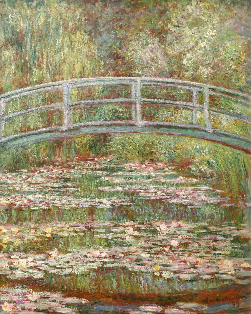 Le Bassin aux nymphéas - Claude Monet image 1 reproduction artisanale de tableau