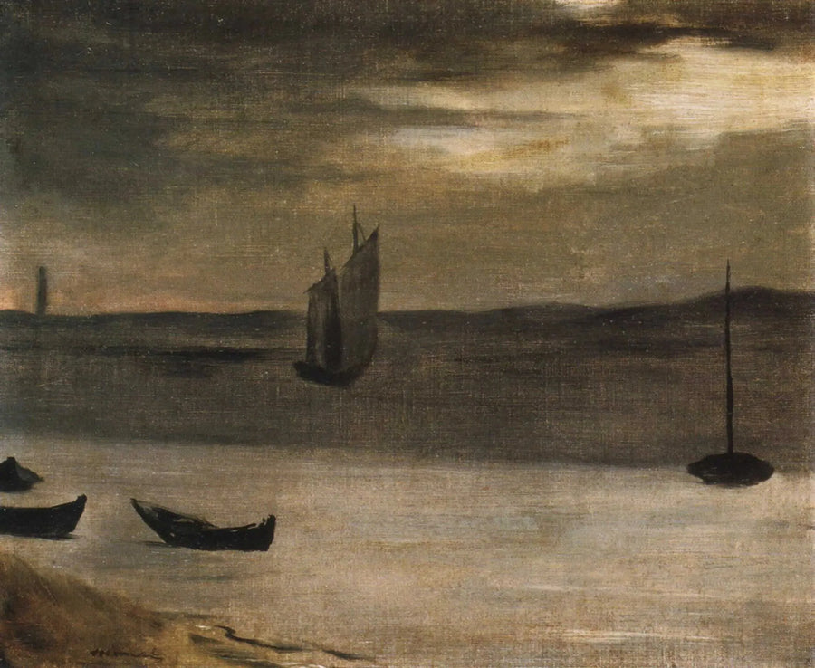 Basen w Arcachon - Édouard Manet