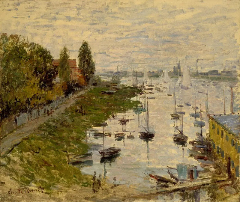 Le Bassin d'Argenteuil - Claude Monet