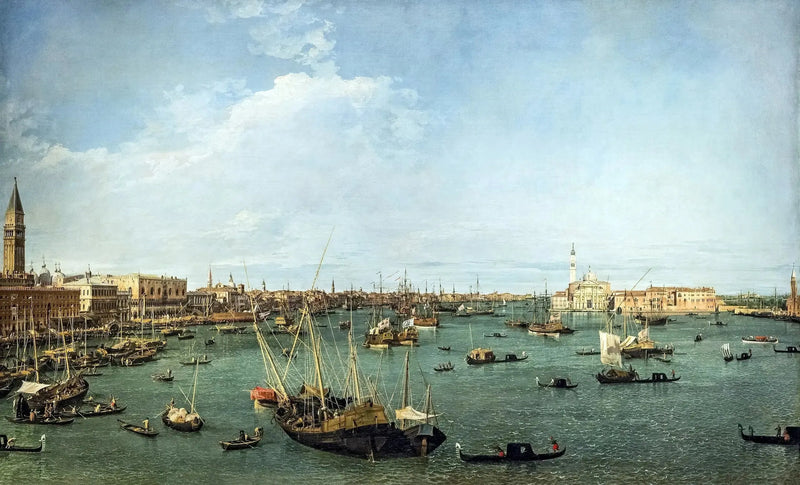 Basen św. Marka, Wenecja - Canaletto
