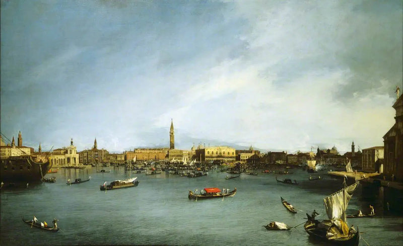 Basen św. Marka, Wenecja, widok z Giudecca - Canaletto