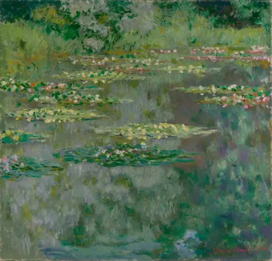 Staw z nenufarami - Claude Monet