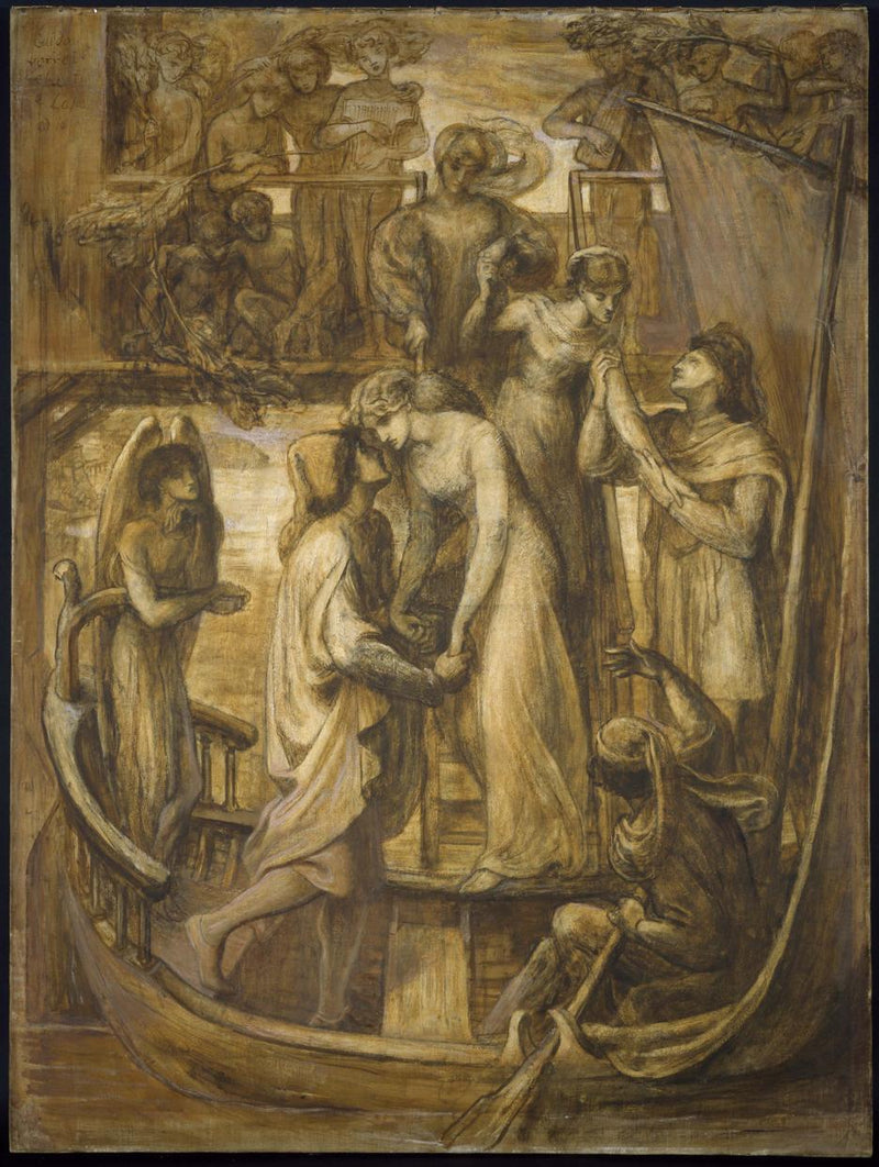 Statek miłości - Dante Gabriel Rossetti