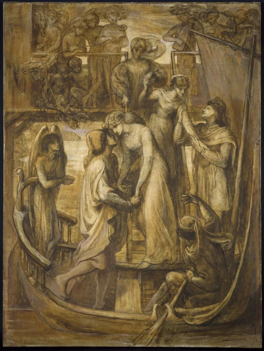 Statek miłości - Dante Gabriel Rossetti