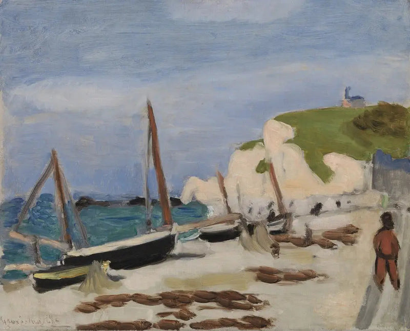 Czarna Łódź (Czarna łódź) - Henri Matisse