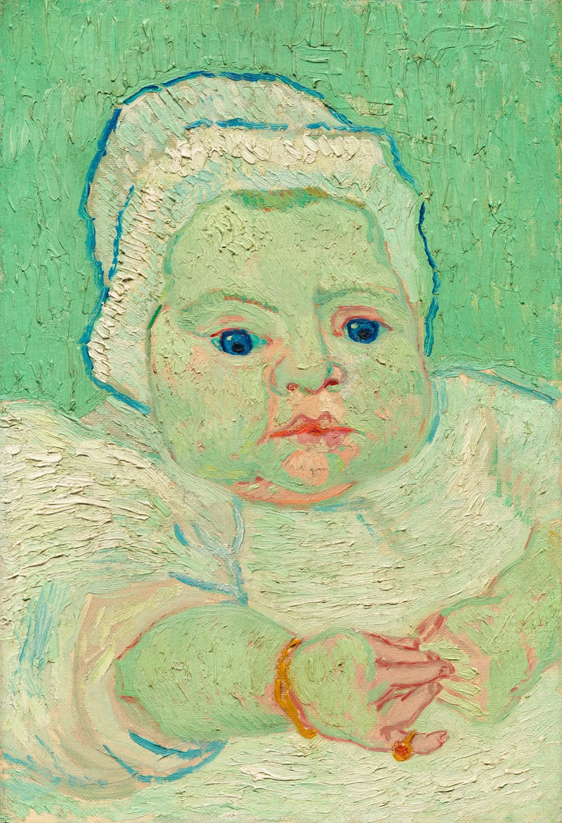 Dziecko Marcelle Roulin. - Vincent van Gogh